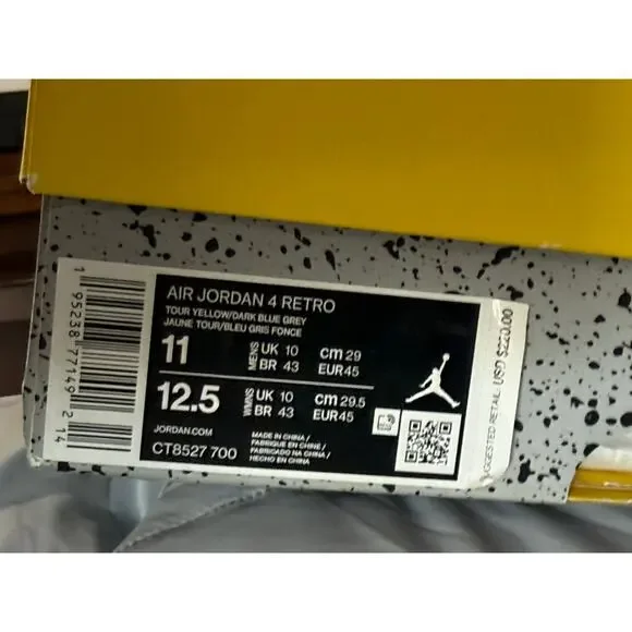 Jordan 4 Lightning Size 11 - Picture 9 of 10